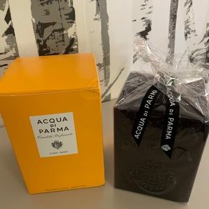 Acqua di Parma “Black Amber” candle